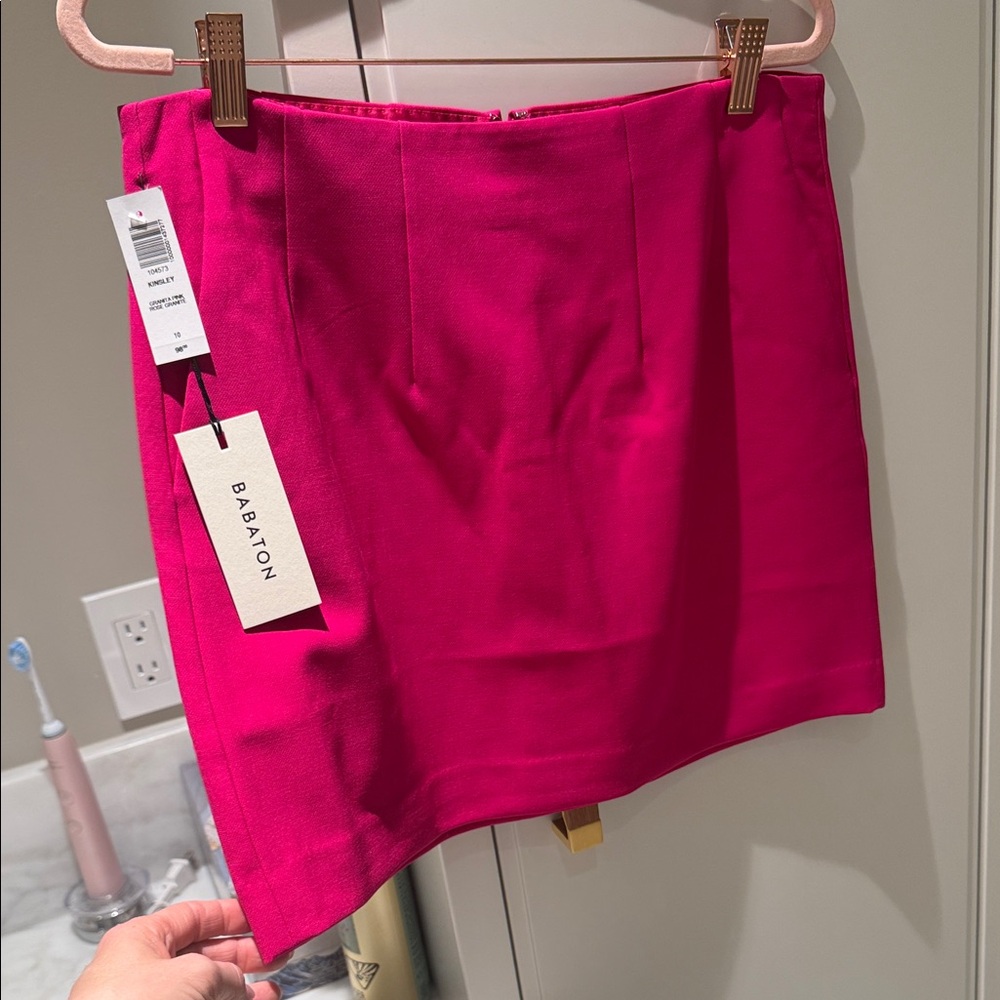 Babaton Kinsley Mini Skirt in Granita Pink